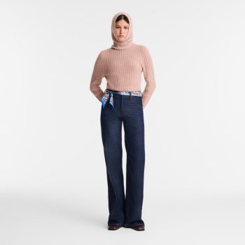 High neck sweater                                                                                                    Pink Tea - Knit