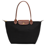 Le Pliage Original M Tote bag                                                                                                    Black - Recycled canvas
