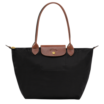 Le Pliage Original M Tote bag                                                                                                    Black - Recycled canvas