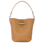 Le Roseau XS Bucket bag                                                                                                    Walnut - Leather