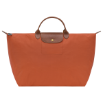 Le Pliage Original L Travel bag                                                                                                    Brick - Recycled canvas