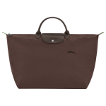 Le Pliage Green L Travel bag                                                                                                    Mocha - Recycled canvas