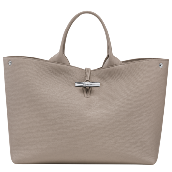 Le Roseau L Handbag                                                                                                    Clay - Leather