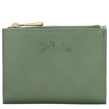 pure Compact wallet                                                                                                    Oregano - Leather