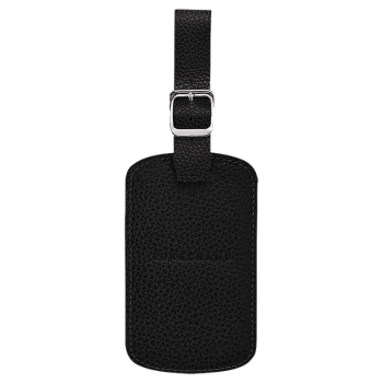 Le Foulonn' Luggage tag                                                                                                    Black - Leather