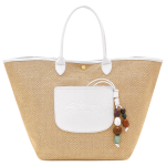 Le Pliage Collection M Basket bag                                                                                                    White - Canvas
