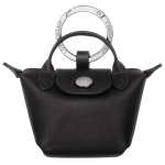 Le Pliage Xtra Key ring                                                                                                    Black - Leather