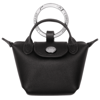 Le Pliage Xtra Key ring                                                                                                    Black - Leather