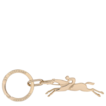 Cavalier Longchamp Keyring                                                                                                    Very pale gold - Metal