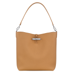Le Roseau M Hobo bag                                                                                                    Walnut - Leather