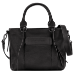 Longchamp 3D S Handbag                                                                                                    Black - Leather