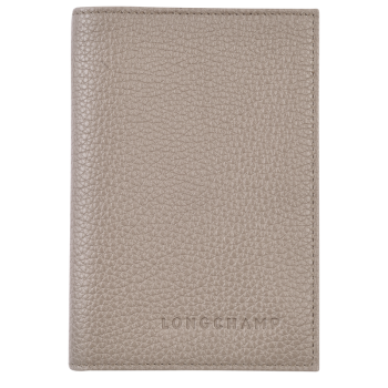 Le Foulonn' Passport cover                                                                                                    Turtledove - Leather