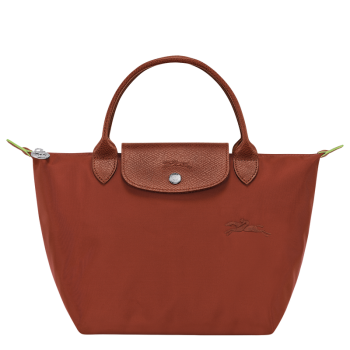Le Pliage Green S Handbag                                                                                                    Chestnut - Recycled canvas