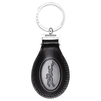 Le Foulonn' Key ring                                                                                                    Black - Leather