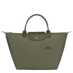 Le Pliage Green M Handbag                                                                                                    Forest - Recycled canvas