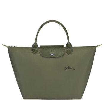 Le Pliage Green M Handbag                                                                                                    Forest - Recycled canvas