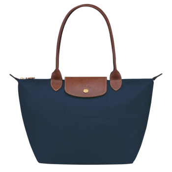 Le Pliage Original M Tote bag                                                                                                    Navy - Recycled canvas