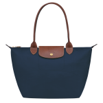 Le Pliage Original M Tote bag                                                                                                    Navy - Recycled canvas