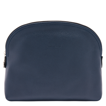 Le Foulonn' Toiletry case                                                                                                    Navy - Leather