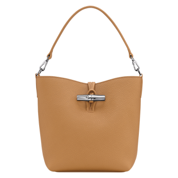 Le Roseau XS Bucket bag                                                                                                    Walnut - Leather
