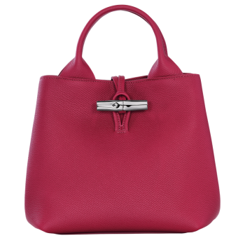 Le Roseau S Handbag                                                                                                    Beetroot - Leather