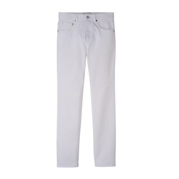 Trousers                                                                                                    White - Gabardine