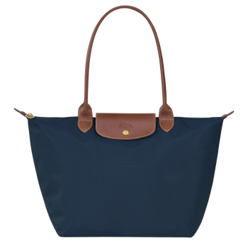 Le Pliage Original L Tote bag                                                                                                    Navy - Recycled canvas