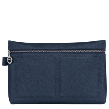 Le Foulonn' Toiletry case                                                                                                    Navy - Leather