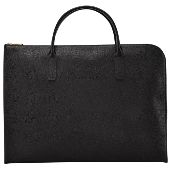 Le Foulonn' S Briefcase                                                                                                    Black - Leather