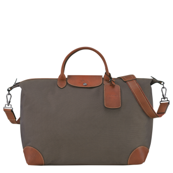Boxford L Travel bag                                                                                                    Brown - Recycled canvas