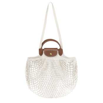 Le Pliage Filet L Mesh bag                                                                                                    Ecru - Canvas