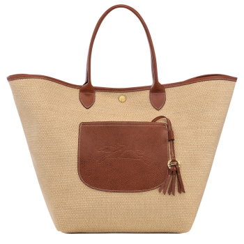 Le Pliage Collection L Basket bag                                                                                                    Brown - Canvas