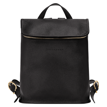 Le Foulonn' M Backpack                                                                                                    Black - Leather