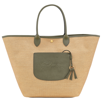Le Pliage Collection L Basket bag                                                                                                    Artichoke - Canvas