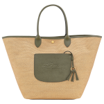 Le Pliage Collection L Basket bag                                                                                                    Artichoke - Canvas