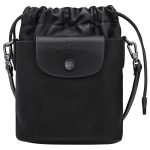 Le Pliage Xtra XS Bucket bag                                                                                                    Black - Leather