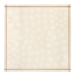 La M'daille Longchamp Shawl                                                                                                    Ivory - Cotton blend