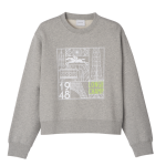Sweatshirt                                                                                                    Grey - Jersey