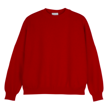 Sweater                                                                                                    Red - Knit