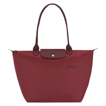 Le Pliage Green L Tote bag                                                                                                    Pomegranate - Recycled canvas
