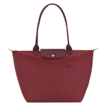 Le Pliage Green L Tote bag                                                                                                    Pomegranate - Recycled canvas