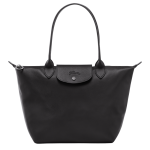 Le Pliage Xtra M Tote bag                                                                                                    Black - Leather