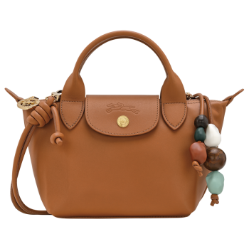 Le Pliage Xtra XS Handbag                                                                                                    Cashew - Leather