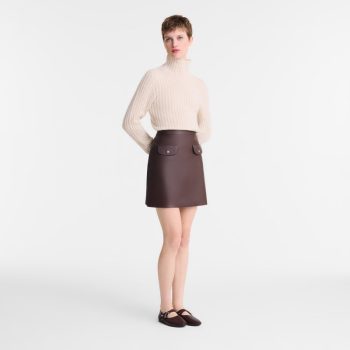 Skirt                                                                                                    Ebony - Leather
