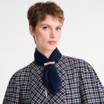 L'Hiver en douceur Stole                                                                                                    Navy - OTHER