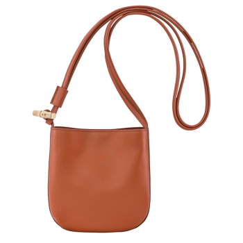 Le Roseau S Crossbody bag                                                                                                    Bark - Leather
