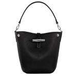 Le Roseau XS Bucket bag                                                                                                    Black - Leather