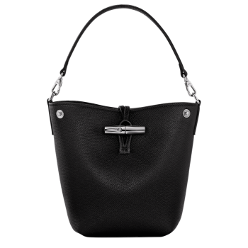 Le Roseau XS Bucket bag                                                                                                    Black - Leather