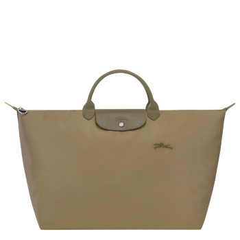 Le Pliage Green L Travel bag                                                                                                    Artichoke - Recycled canvas