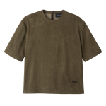 Short leather top                                                                                                    Khaki - Leather